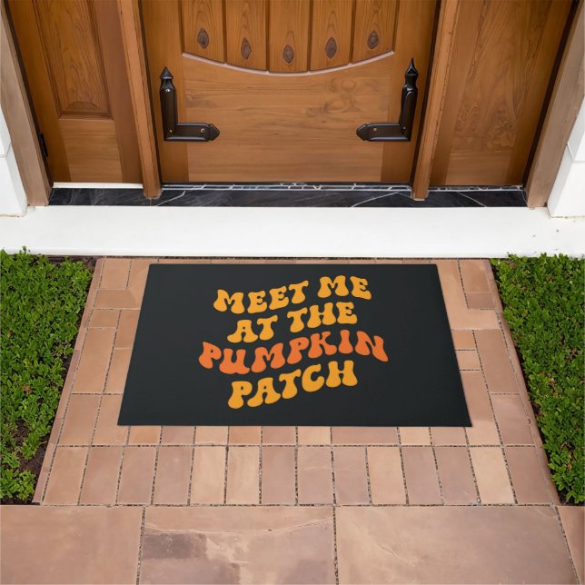 Meet Me At The Pumpkin Patch Doormat (Outdoor)