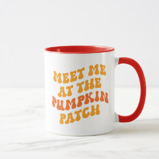 Meet Me At The Pumpkin Patch Mug