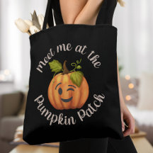 Meet Me At The Pumpkin Patch Winking Pumpkin Fall