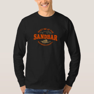 Meet Me At The Sandbar Mathews County Summer Virgi T-Shirt
