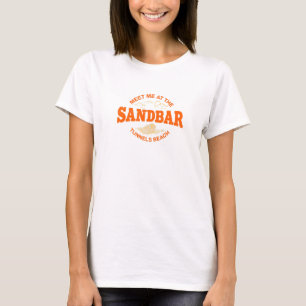 Meet Me At The Sandbar Tunnels Beach Summer Hawaii T-Shirt