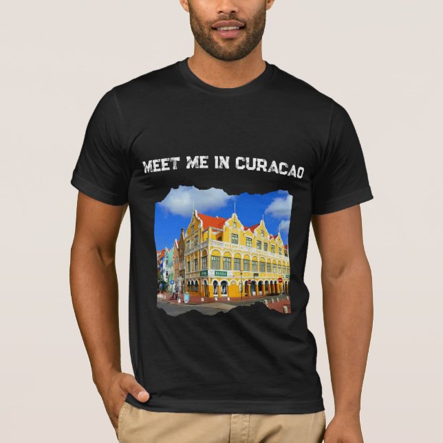 Meet me in Curaçao T-Shirt (Front)