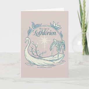 Meet me in LOTHLORIEN™ - Swan Boat Card