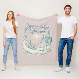 Meet me in LOTHLORIEN™ - Swan Boat Fleece Blanket
