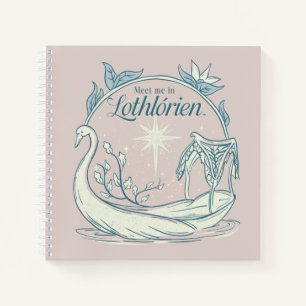 Meet me in LOTHLORIEN™ - Swan Boat Notebook