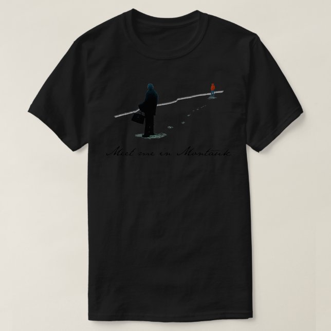 Meet Me in Montauk T-Shirt (Design Front)