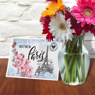 Meet Me in Paris Note Cards