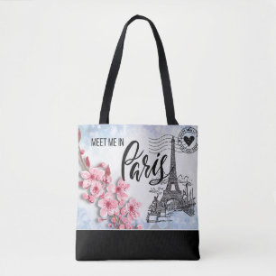 Meet Me in Paris Tote Bag