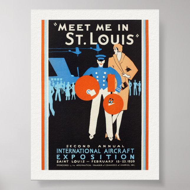 Meet Me in St. Louis Vintage Poster 1930 (Front)