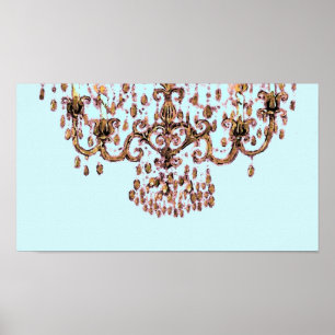 Meet Me Under The Chandelier ~ Print / Poster
