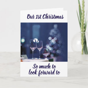 **MEET ME UNDER THE MISTLETOE** OUR 1st CHRISTMAS Holiday Card