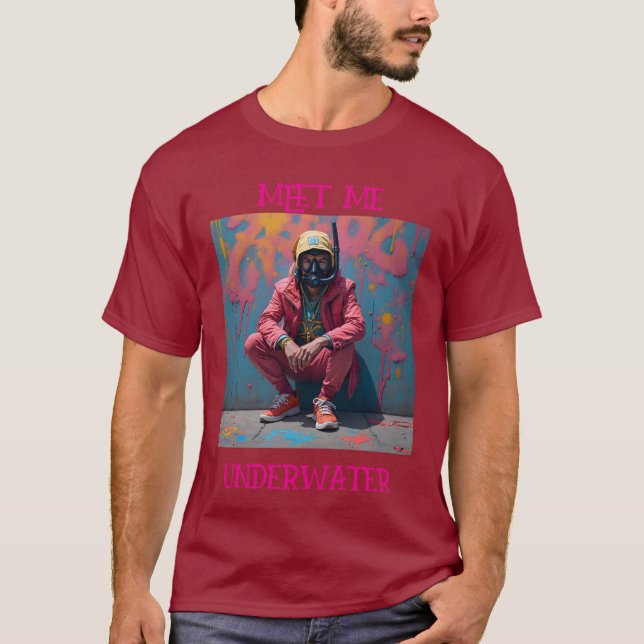 meet me underwater T-Shirt (Front)
