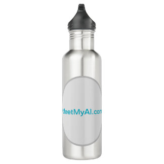Meet My AI Stainless Steel Water Bottle – AI for T
