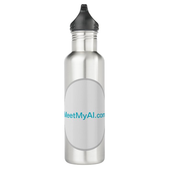 Meet My AI Stainless Steel Water Bottle – AI for T (Right)