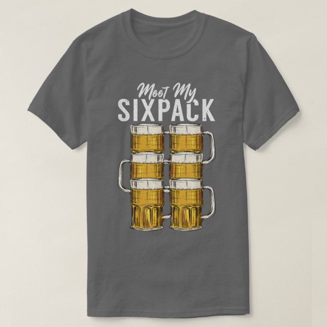 Meet my Sipack Beer Drinker  T-Shirt (Design Front)