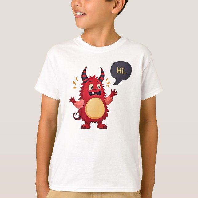 Meet the Friendly Monster T-Shirt (Front)