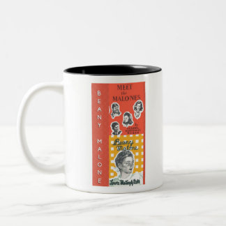Meet the Malones: A classic 1950s family! Two-Tone Coffee Mug