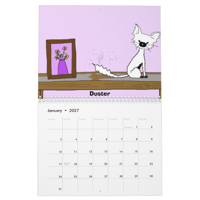 Meet the Mews Calendar 2014 (Jan 2027)