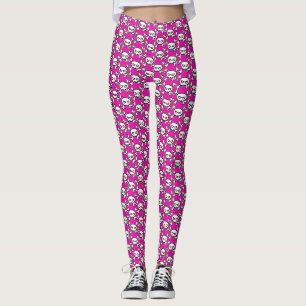 Meet The Princess Skull&Cross Leggings