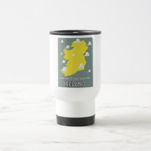 Meet the Sun Ireland vintage travel poster Mug