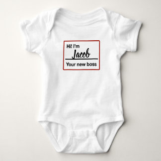 Meet your new boss baby bodysuit