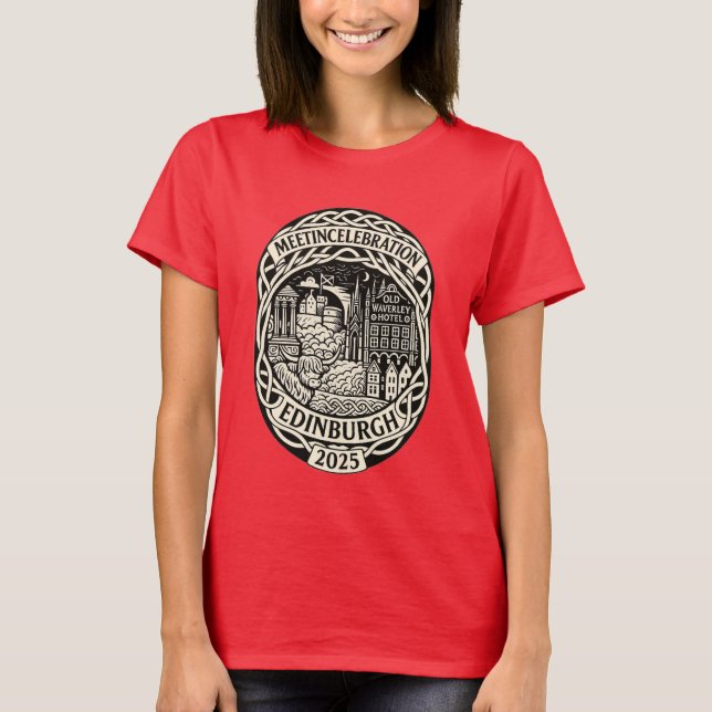 MeetinCelebration Edinburgh 2025 - Night Time T-Shirt (Front)