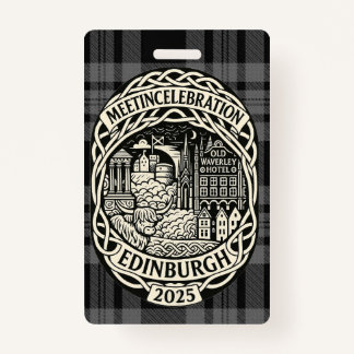 MEETinCelebration Edinburgh ID Badge