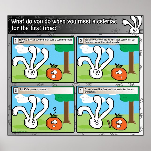 Meeting a Celeriac Poster (Front)