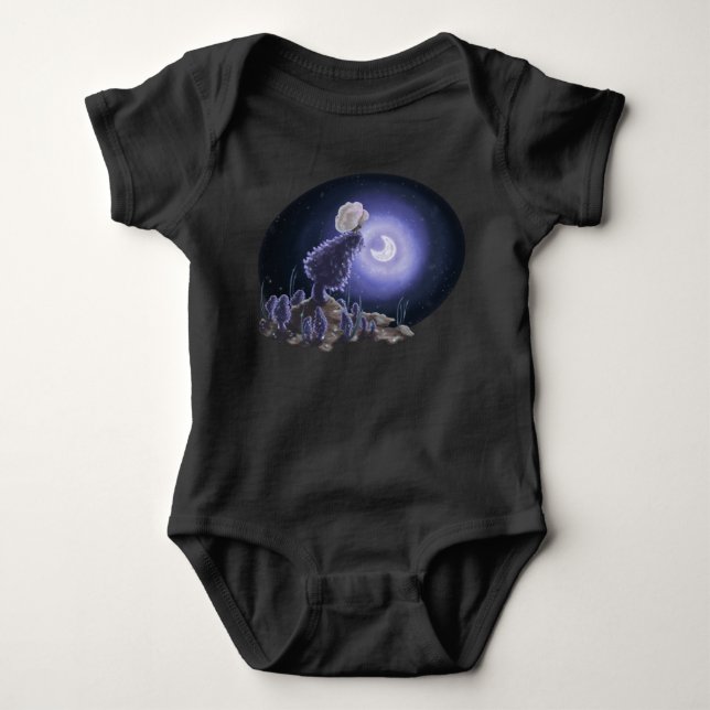 Meeting at Moonlight Baby Bodysuit (Front)