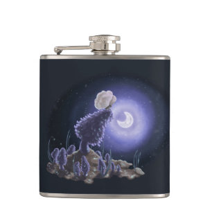 Meeting at Moonlight Hip Flask