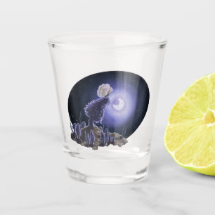 Meeting at Moonlight Shot Glass