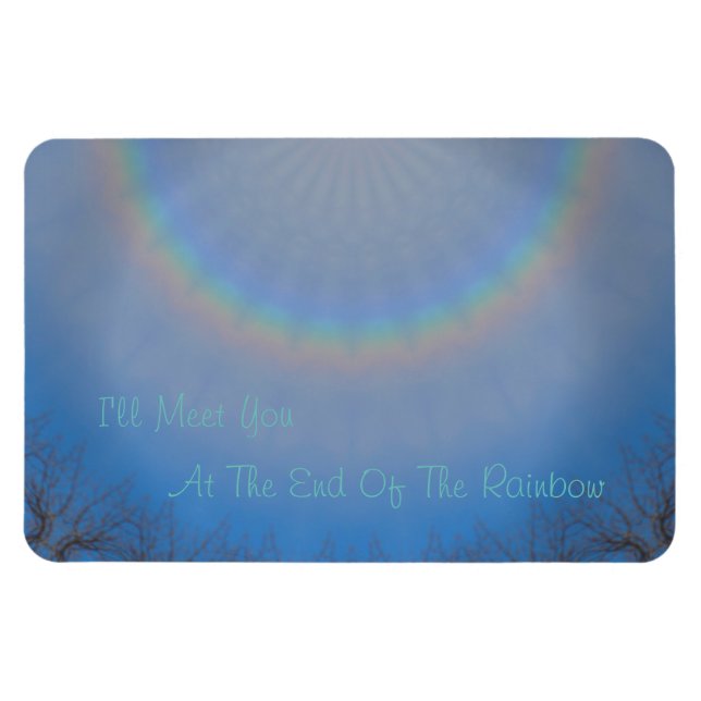 Meeting At The Rainbow 3 Magnet (Horizontal)