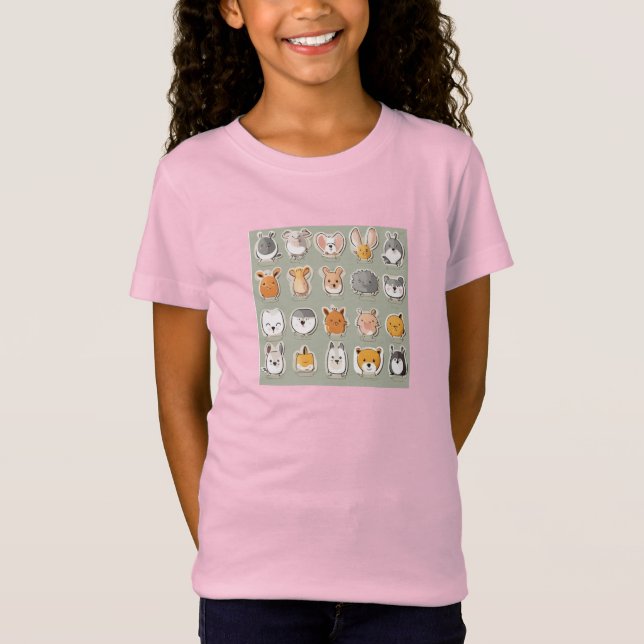Meeting between cats T-Shirt (Front)