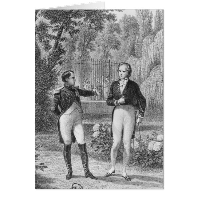 Meeting Between Napoleon I  and Benjamin (Front)