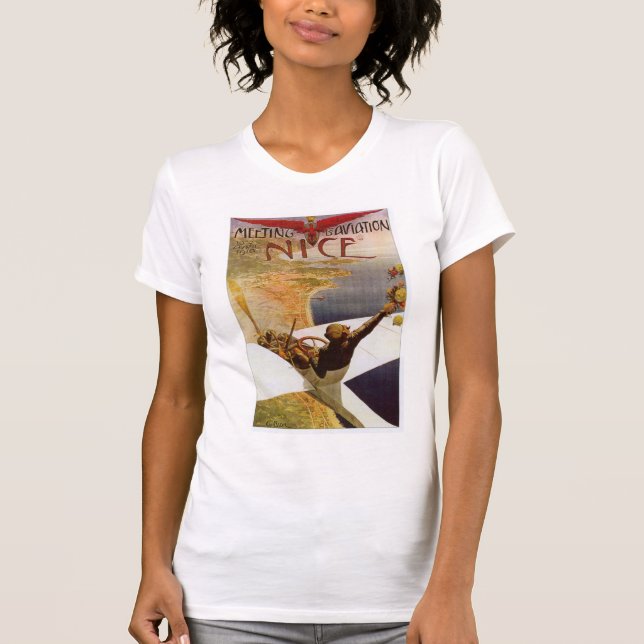 Meeting d'Aviation de Nice T-Shirt (Front)