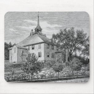 Meeting House at Hingham Mouse Pad