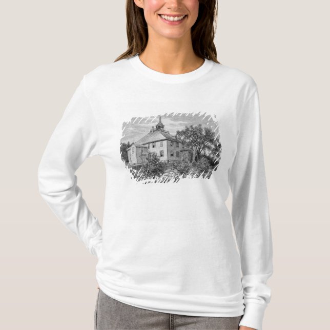 Meeting House at Hingham T-Shirt (Front)