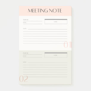 Meeting notes makes business easier