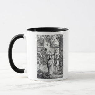 Meeting of Chevalier Des Greux and Manon Mug