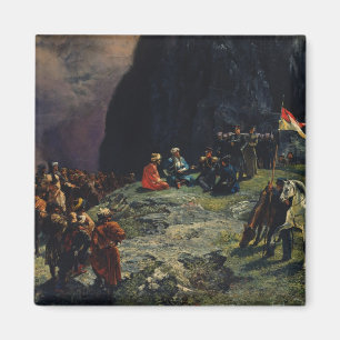 Meeting of Gen.Kluke von Klugenau & Imam Magnet