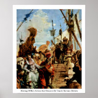 Meeting Of Marc Antony And Cleopatra
