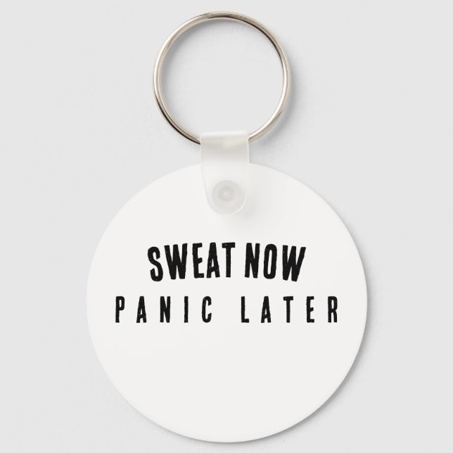 Meeting Survivor - Meme hoodie Key Ring (Front)