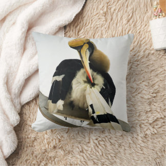 Meeting with the Great Hornbill:Icon of Phnom Penh Cushion