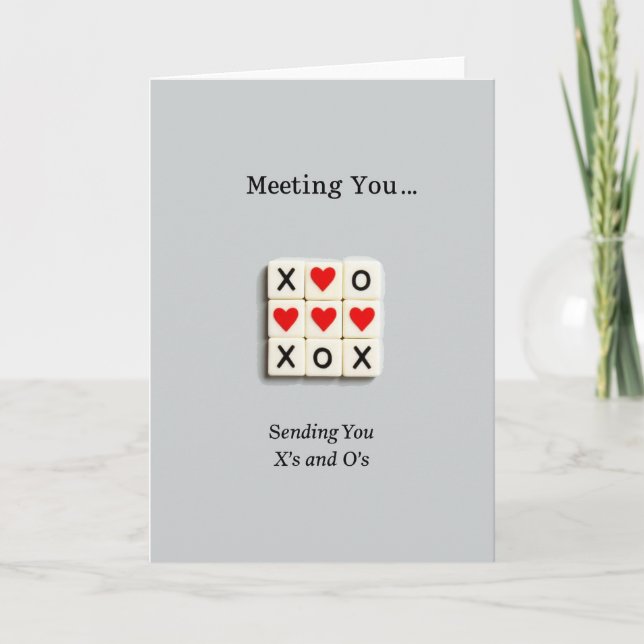 Meeting You Xoxo Card (Front)