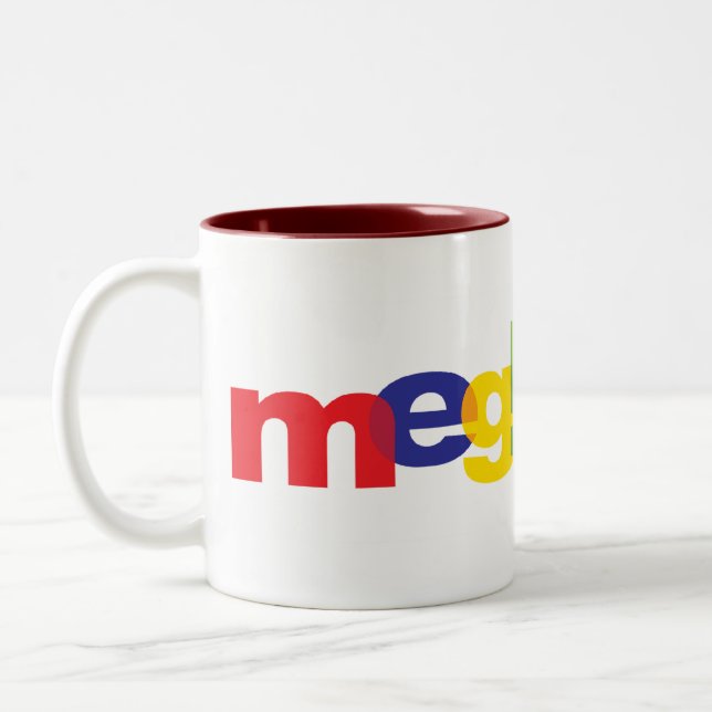 Meg Whitman For Governor Two-Tone Coffee Mug (Left)