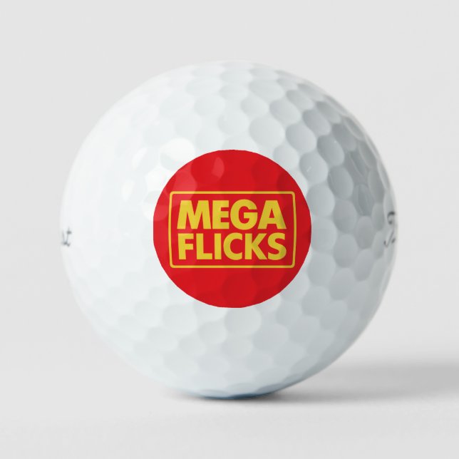 MEGA FLICKS GOLF BALLS (Front)