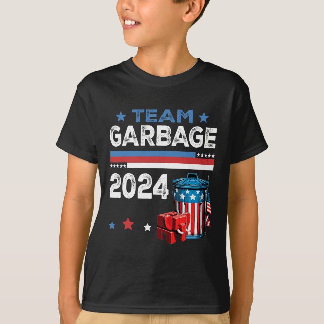 Mega Garge Proud Trump Supporter  T-Shirt (Front)