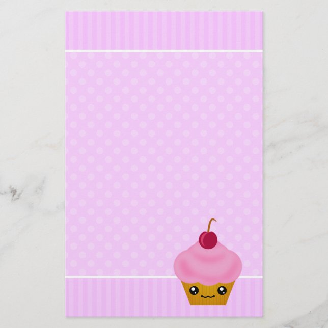Mega Kawaii Cupcake Sweet Stationery (Front)