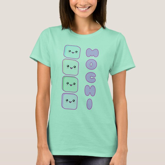 Mega Kawaii Mochi Cakes T-Shirt (Front)