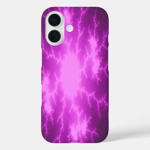 Mega Lightning Fractal iPhone 4 Case